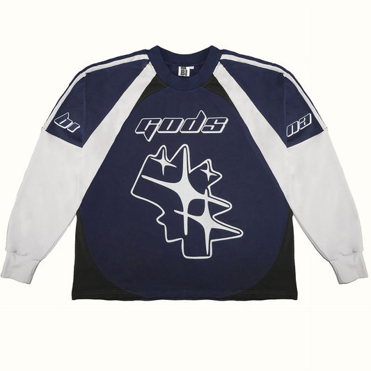 Blue' Long Sleeve